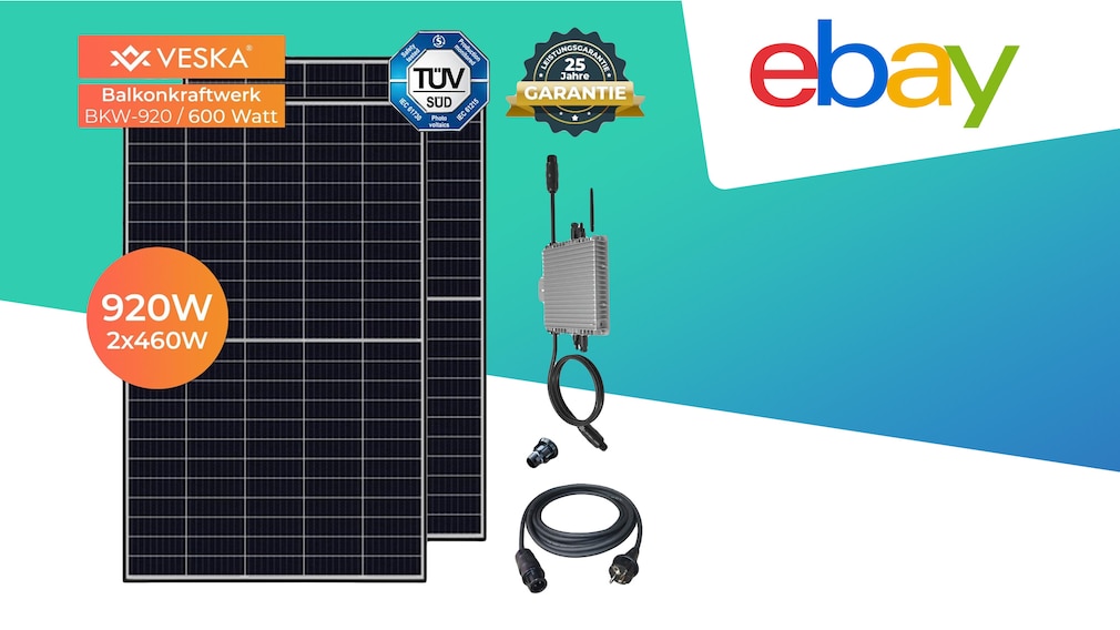 Veska-Balkonkraftwerk im eBay-Angebot