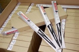 Gefahrenquelle Scheibenwischer