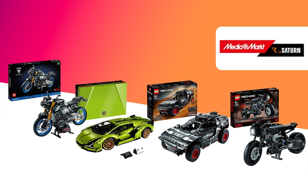 Lego Technic um bis zu 40 Prozent reduziert bei Media Markt