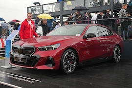 BMW i5 in Goodwood