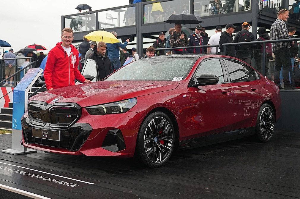 BMW i5 in Goodwood