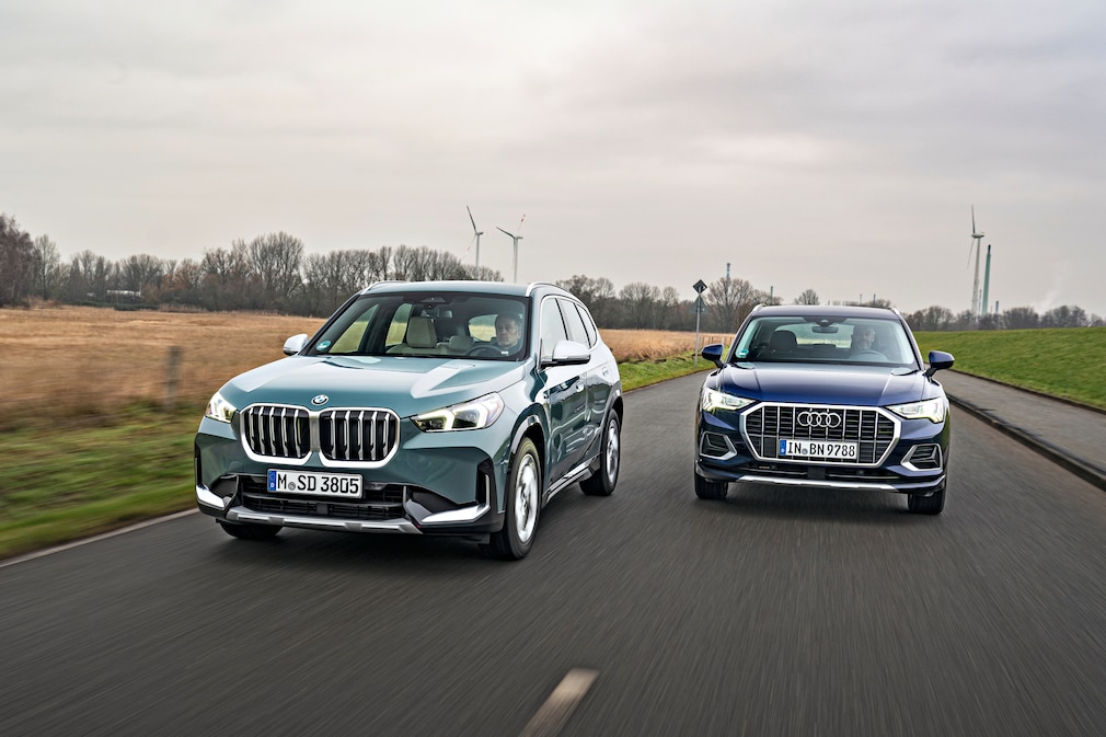 Audi Q3 35 TDI  BMW X1 sDrive18d