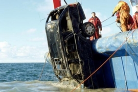 Wrackfischen in der Nordsee
