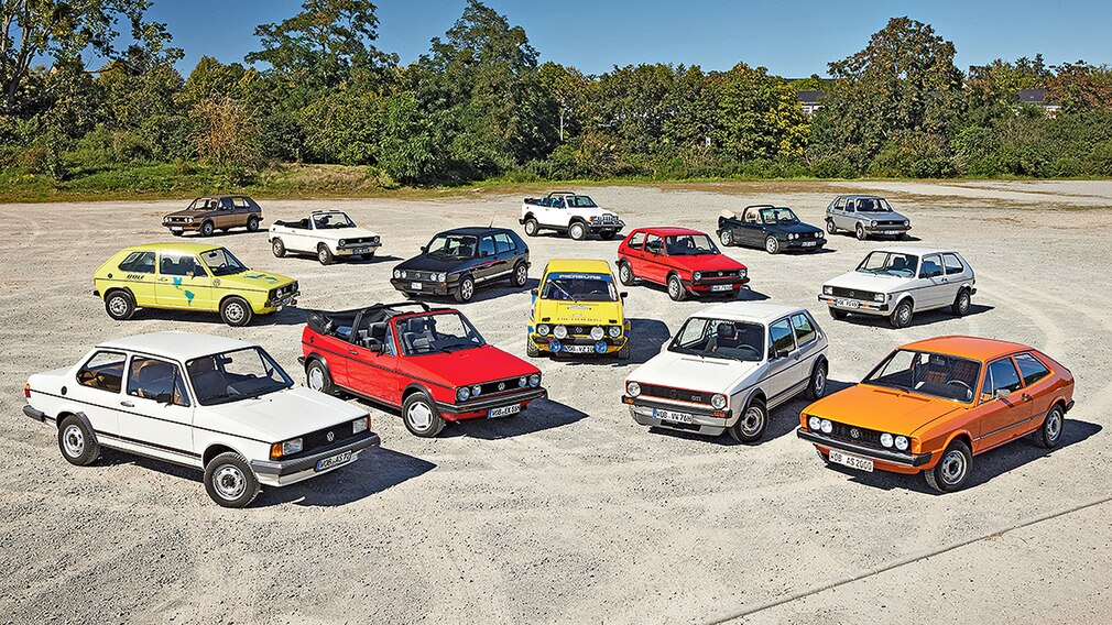 50 Jahre VW Golf