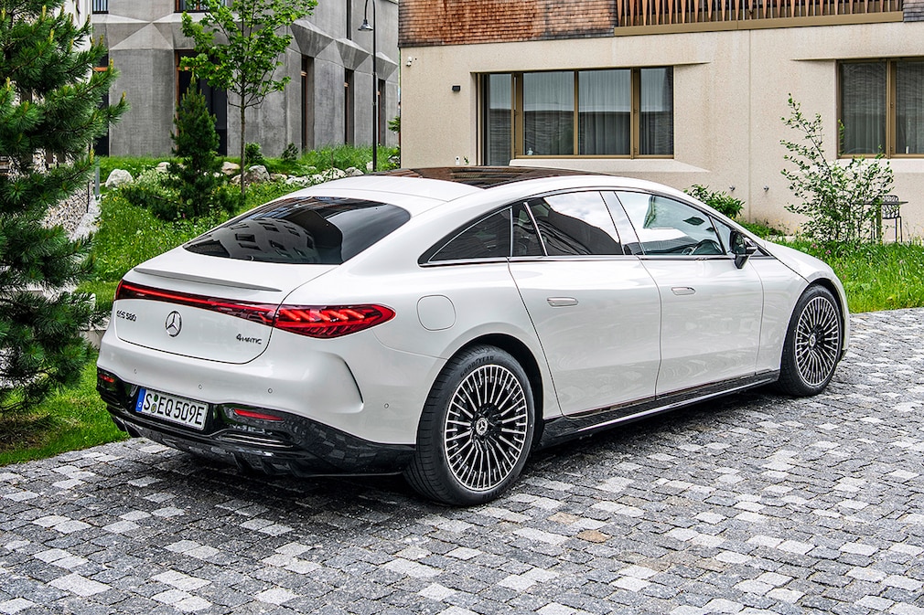Mercedes EQS 580 4MATIC Switzerland 2021