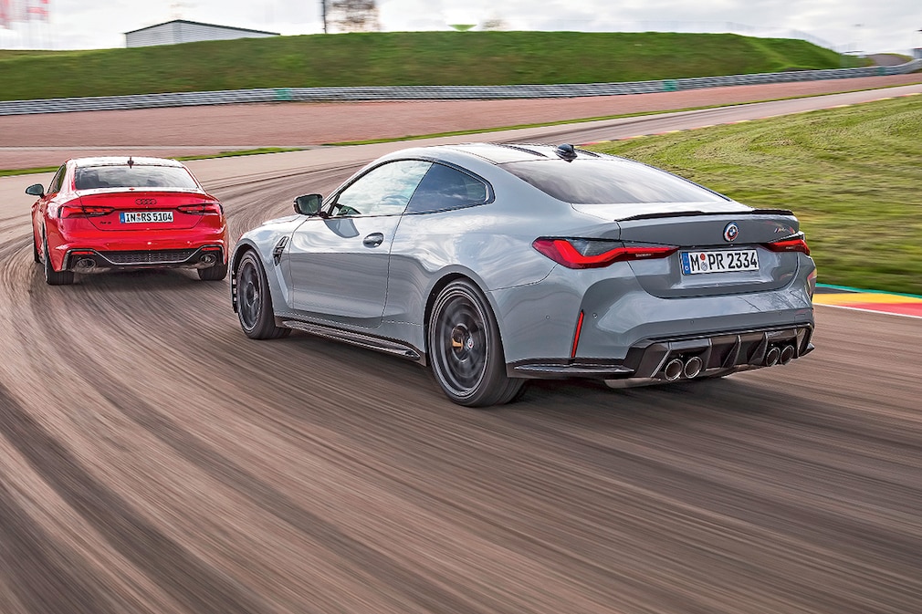 Audi RS 5 Coupé competition plus BMW M4 Coupé