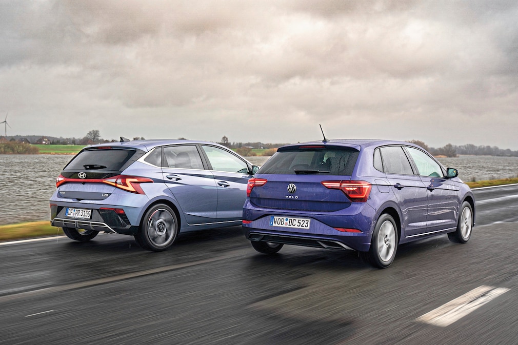 Hyundai i20 1.0 T-GDI Hybrid DCT VW Polo 1.0 TSI DSG
