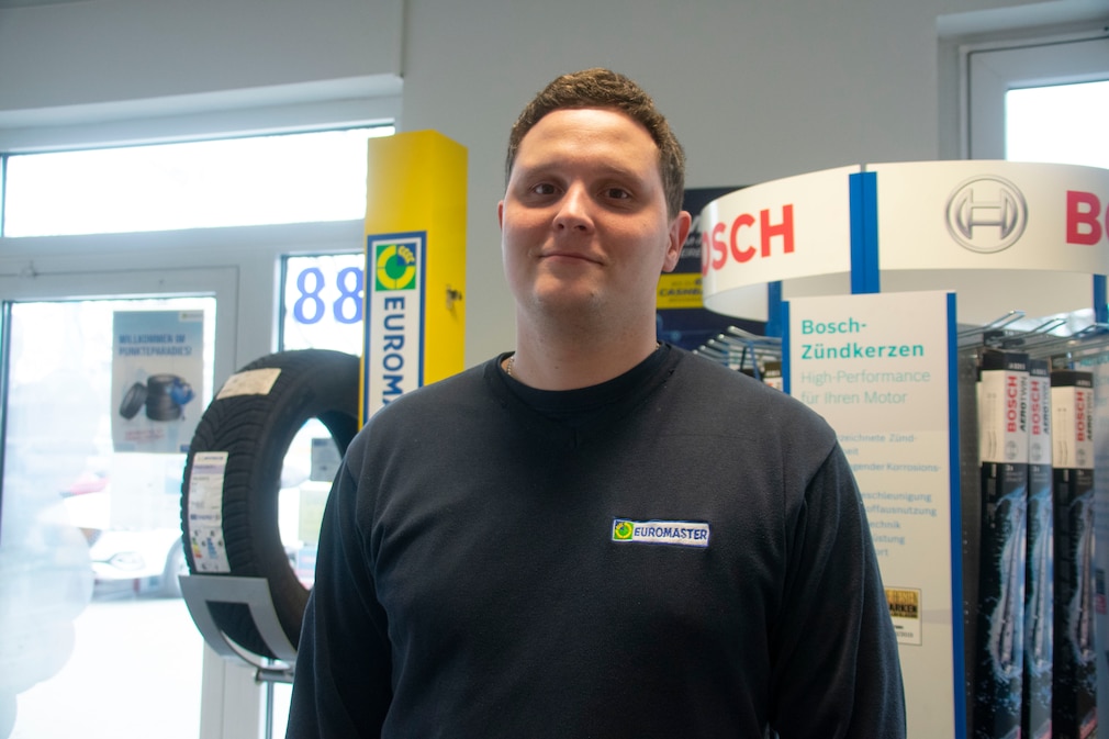 Euromaster Service-Mitarbeiter Vitalij Bengard