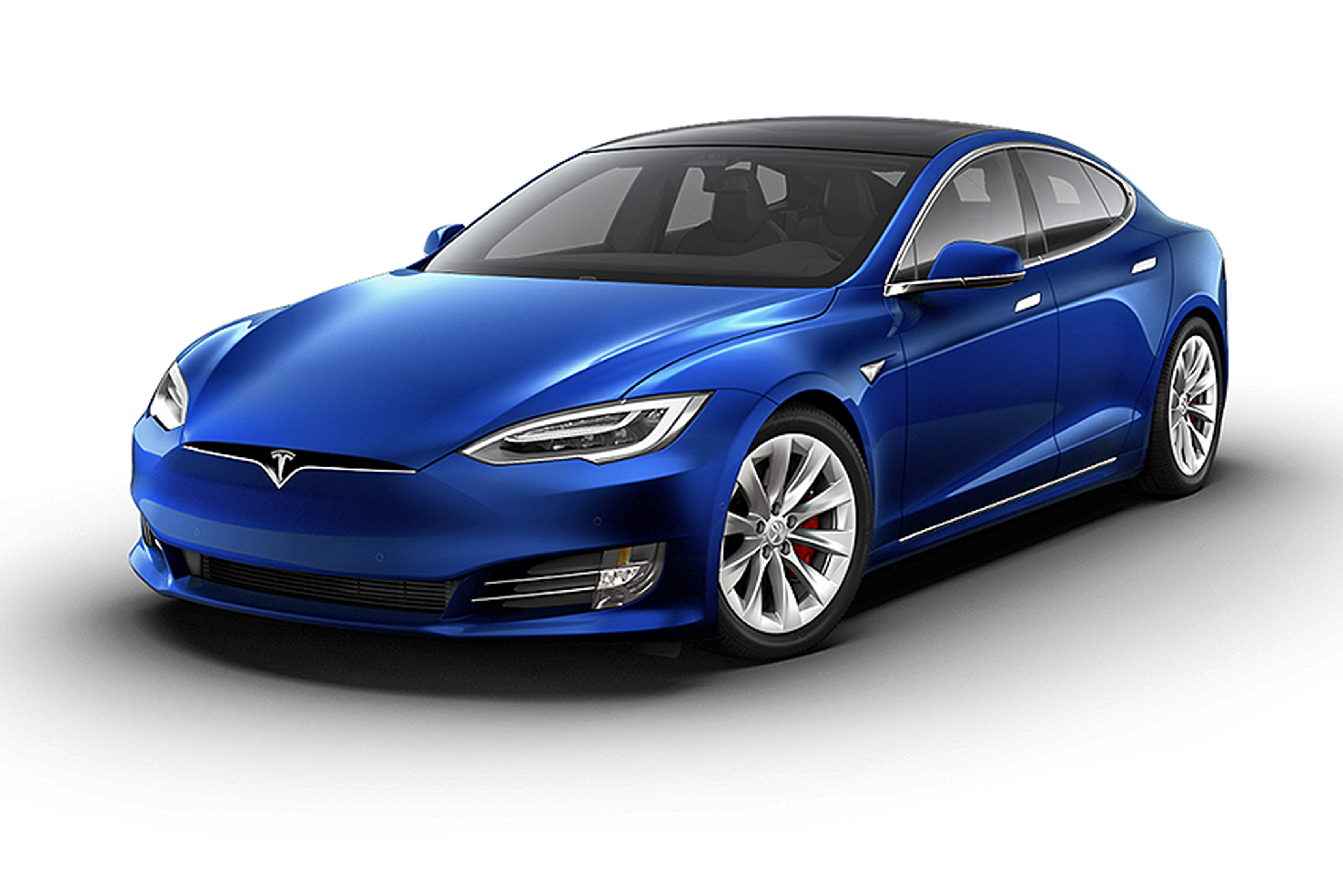 Tesla s blue discount