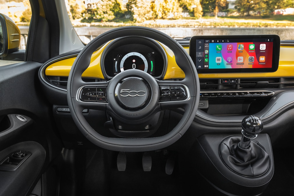 Fiat 500 Hybrid Interior Torino