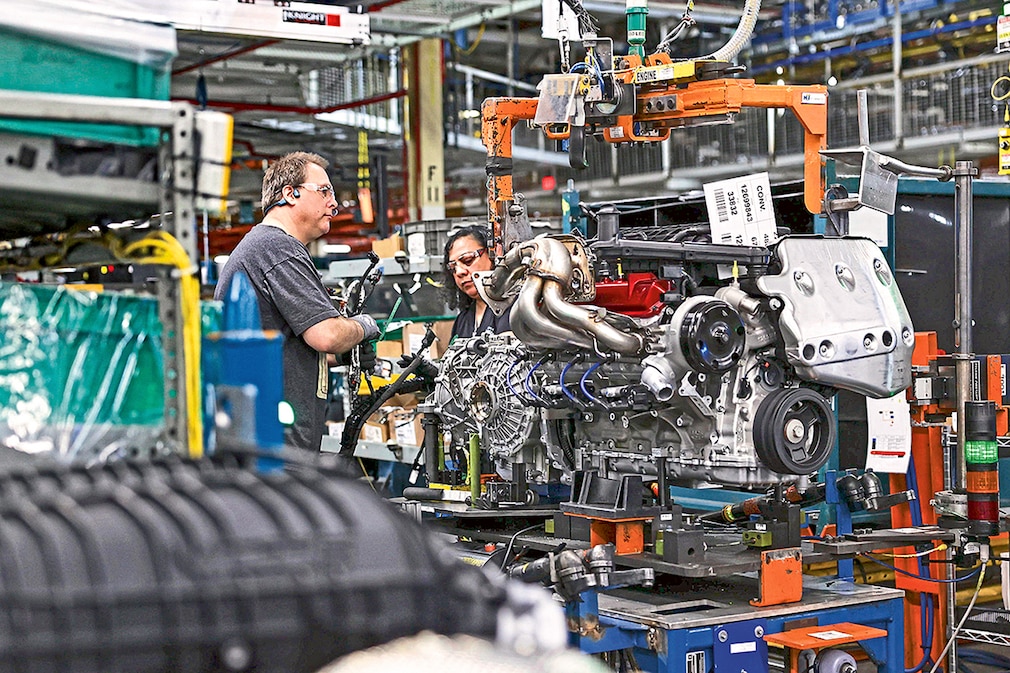 Corvette Herstellung in Chevrolet Firma