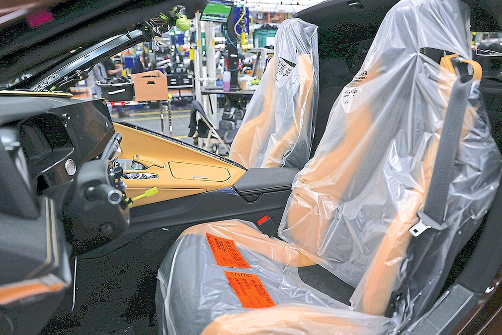 Corvette Herstellung in Chevrolet Firma
