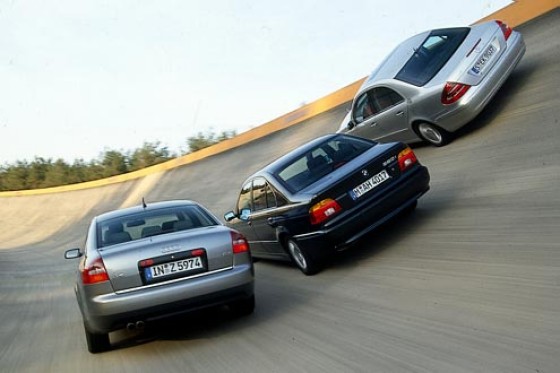 Neue E-Klasse gegen Audi A6 und BMW 5er