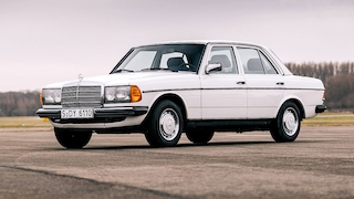 Vier Sechszylinder-Limousinen aus den 80em