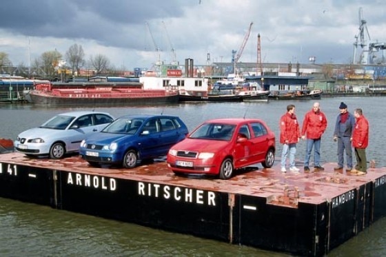 Seat Ibiza gegen Skoda Fabia und VW Polo