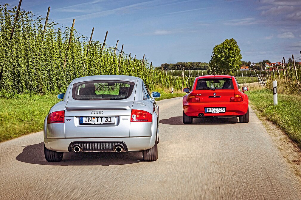 Audi TT BMW Z3 Coupé