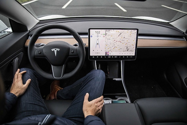 Tesla Model 3 Autopilot-Funktion
