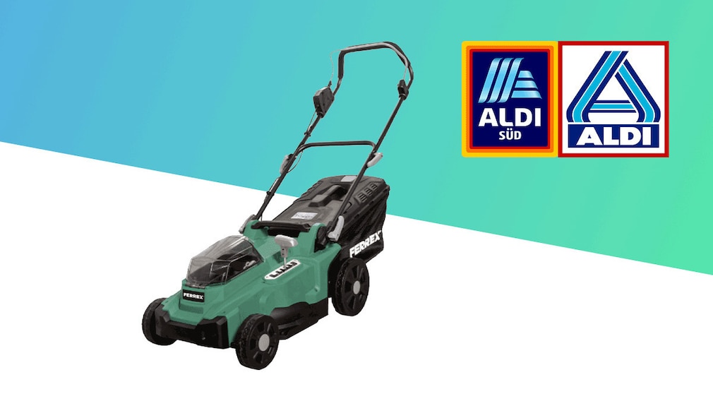 AkkuRasenmäher von FERREX bei Aldi AUTO BILD