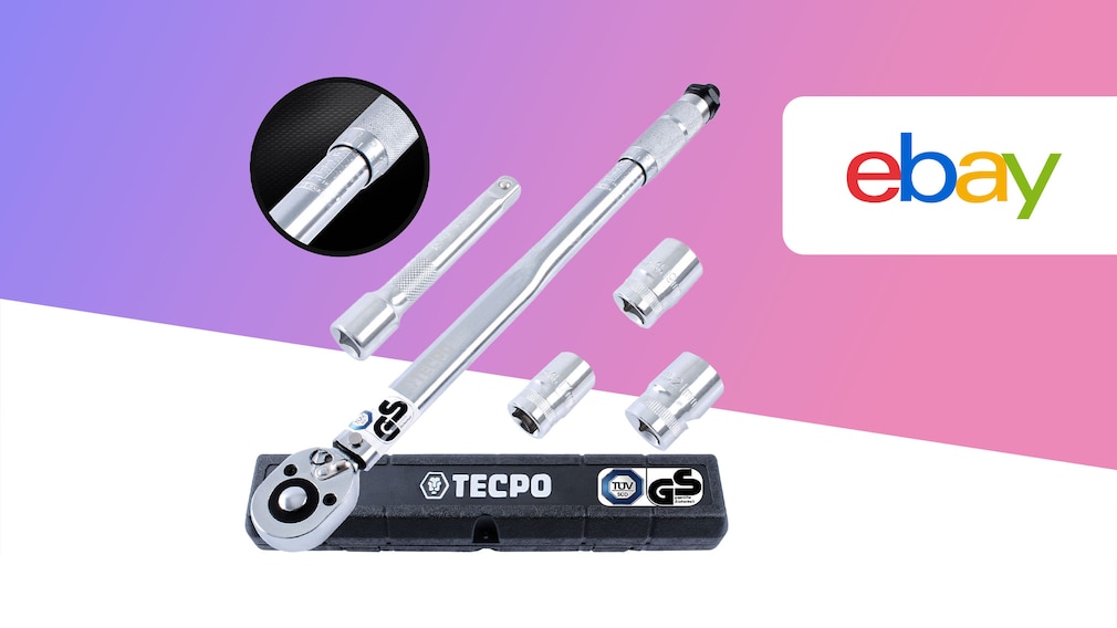 eBay: TECPO-Drehmomentschlüssel-Set