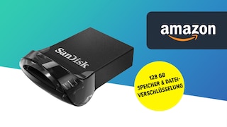 Amazon-Angebot: Winziger USB-Stick von SanDisk mit 128 GB Speicher zum Spottpreis