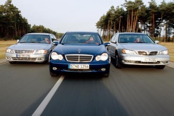 Mercedes gegen Kia und Nissan