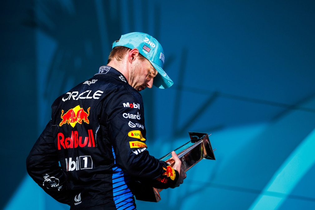 Verstappen auf Platz 2 in Miami