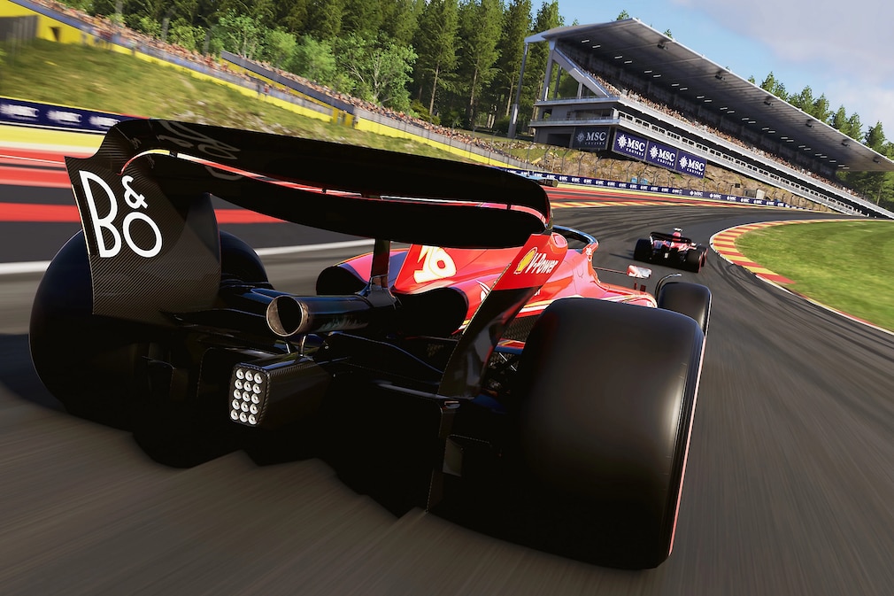 Der Ferrari in F1 24