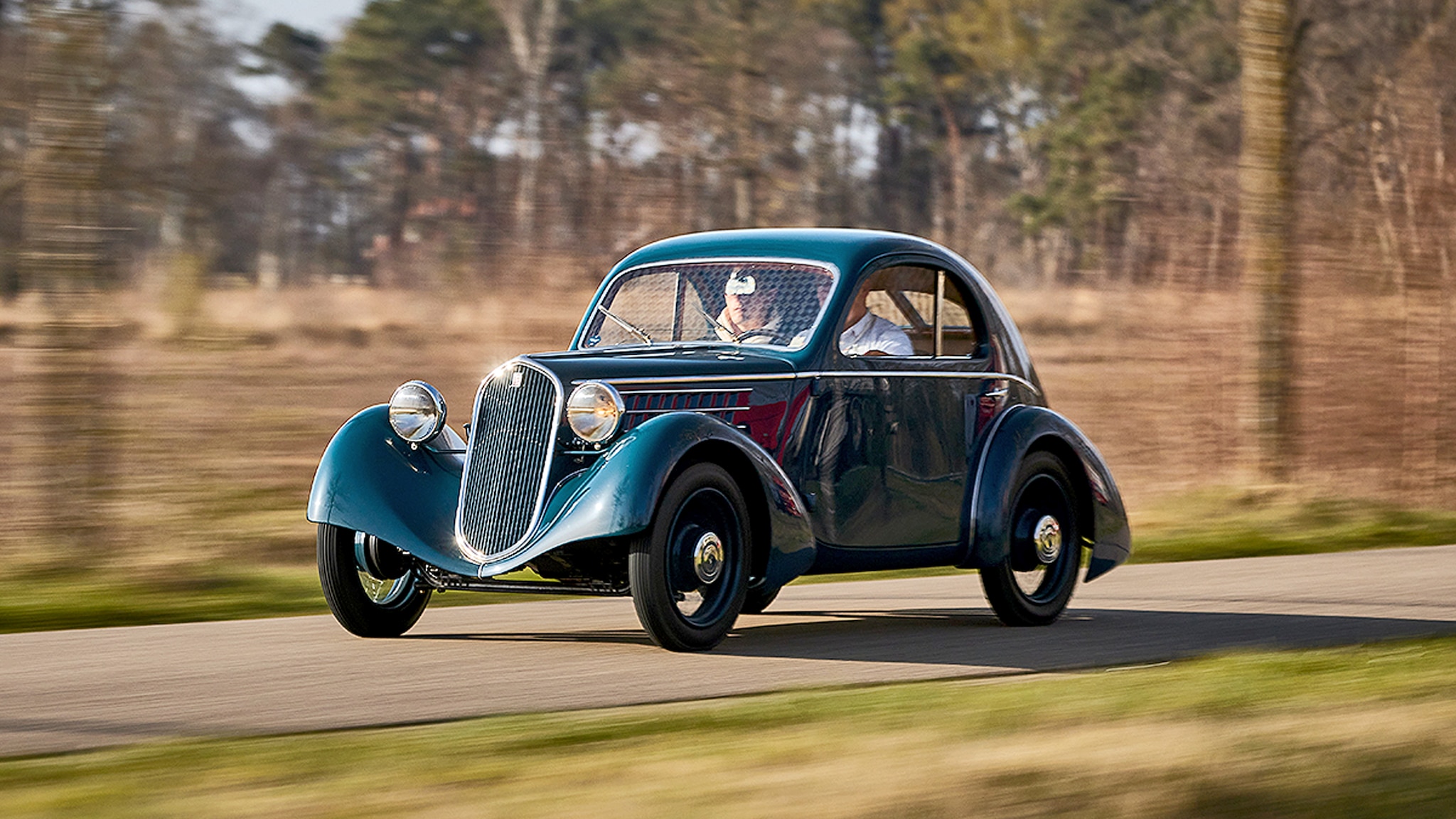 Kleine Ikone der Aerodynamik Fiat 508 CS AUTO BILD