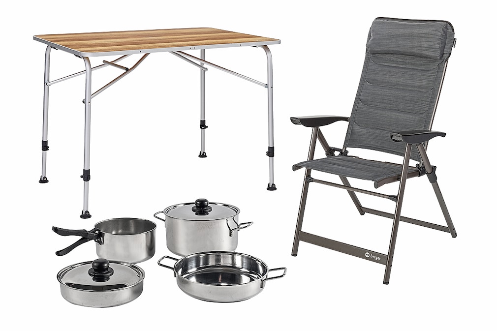 Campingpaket von Fritz Berger