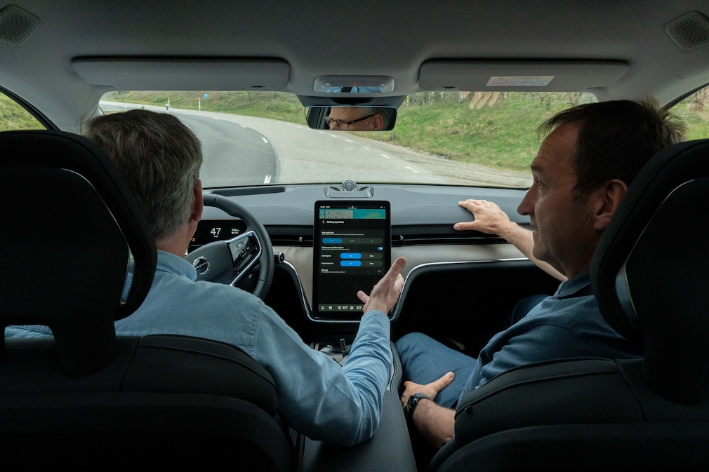 Volvo EX90 Mitfahrt