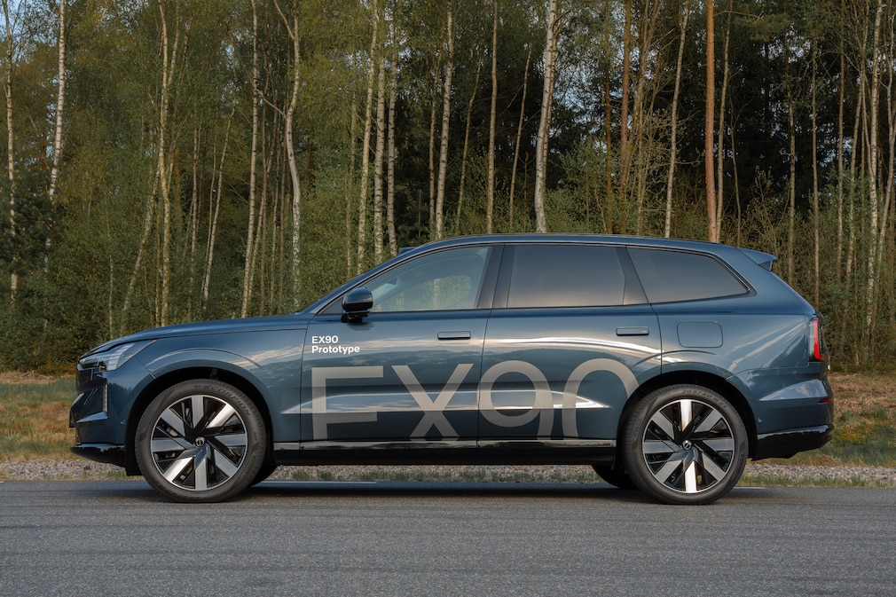 Volvo EX90 Seitenprofil