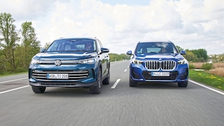 BMW X1 xDrive23d   VW Tiguan 2.0 TDI 4Motion