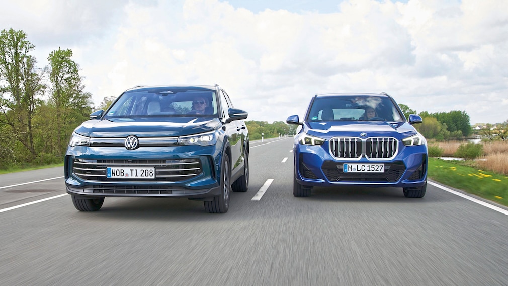 BMW X1 xDrive23d VW Tiguan 2.0 TDI 4Motion