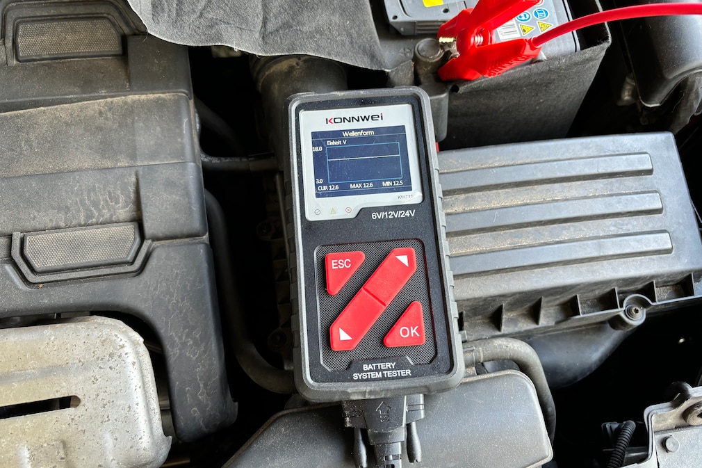 Batterietester-Test: Ancel und Konnwei mit Oszilluskop-Kunktion