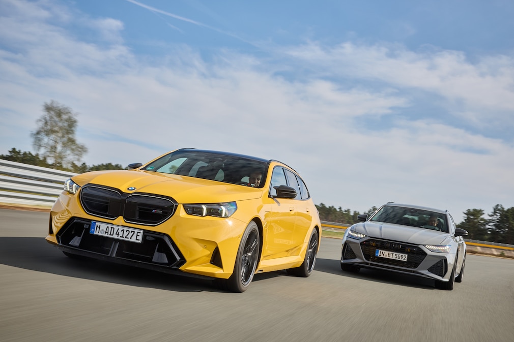 Audi RS 6 Avant performance  BMW M5 Touring