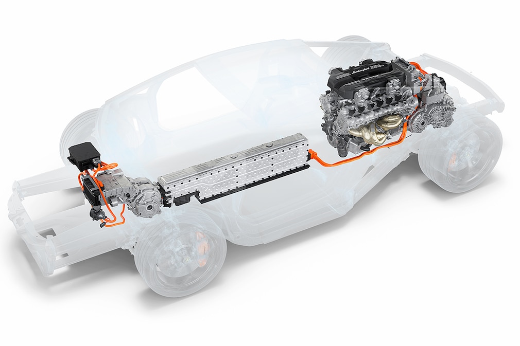 Lamborghini Revuelto LB744 Motor