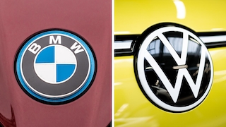 BMW und VW Logo