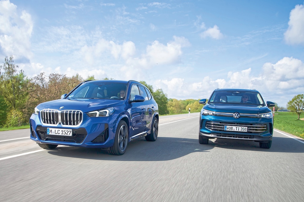 BMW X1 xDrive23d VW Tiguan 2.0 TDI 4Motion