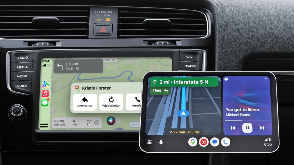 Android Auto oder Apple Carplay