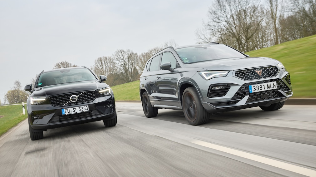 Cupra Ateca 1.5 TSI Volvo XC40 B3 Mild-Hybrid