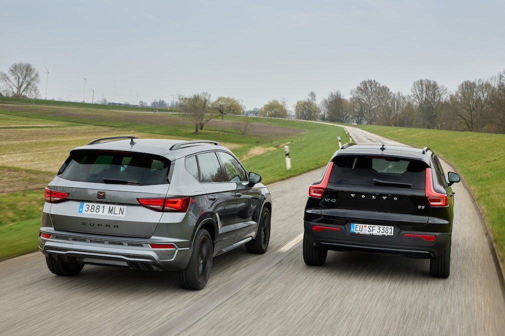 Cupra Ateca 1.5 TSI Volvo XC40 B3 Mild-Hybrid