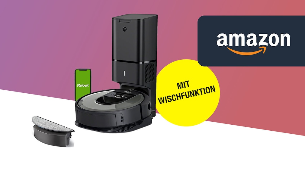Amazon-Angebot: Populärer iRobot-Saugroboter mit Wischfunktion zum sauberen Preis