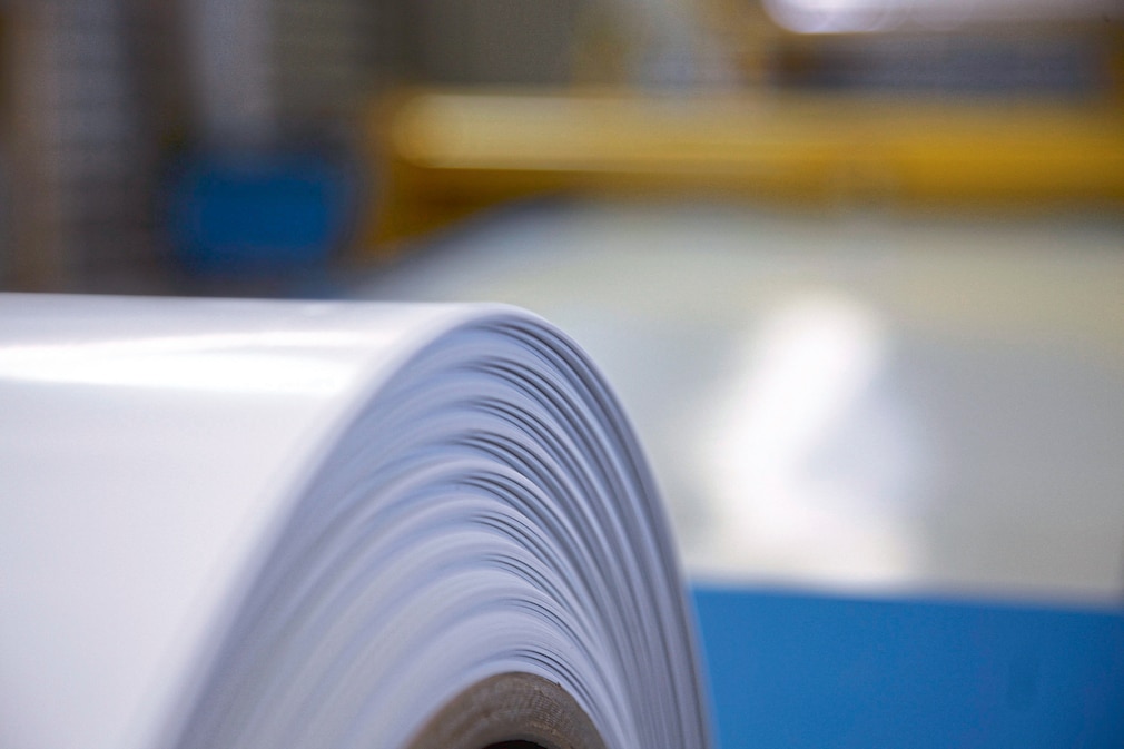 Herstellung von GFK-Platten