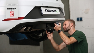 Montage Anhängerkupplung