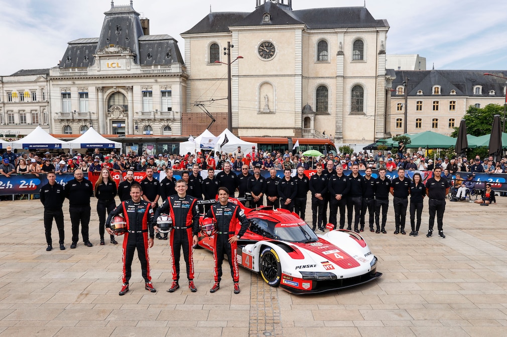 Porsche in Le Mans