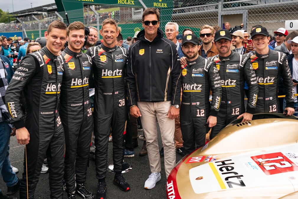 Jota Porsche Team mit Tom Brady