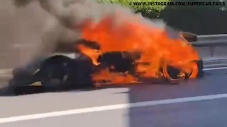 Koenigsegg Jesko (2024) ausgebrannt