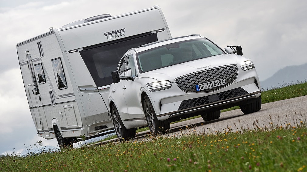 Genesis GV70 Zugfahrzeugtest