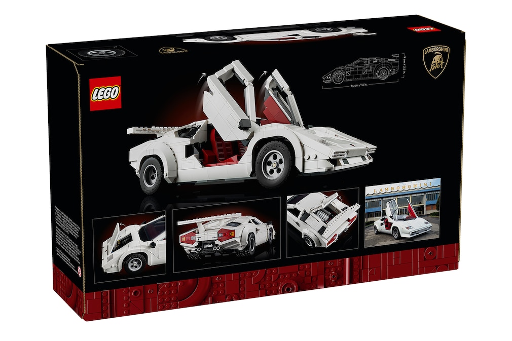 Lego bringt Lamborghini Countach als Modellbausatz