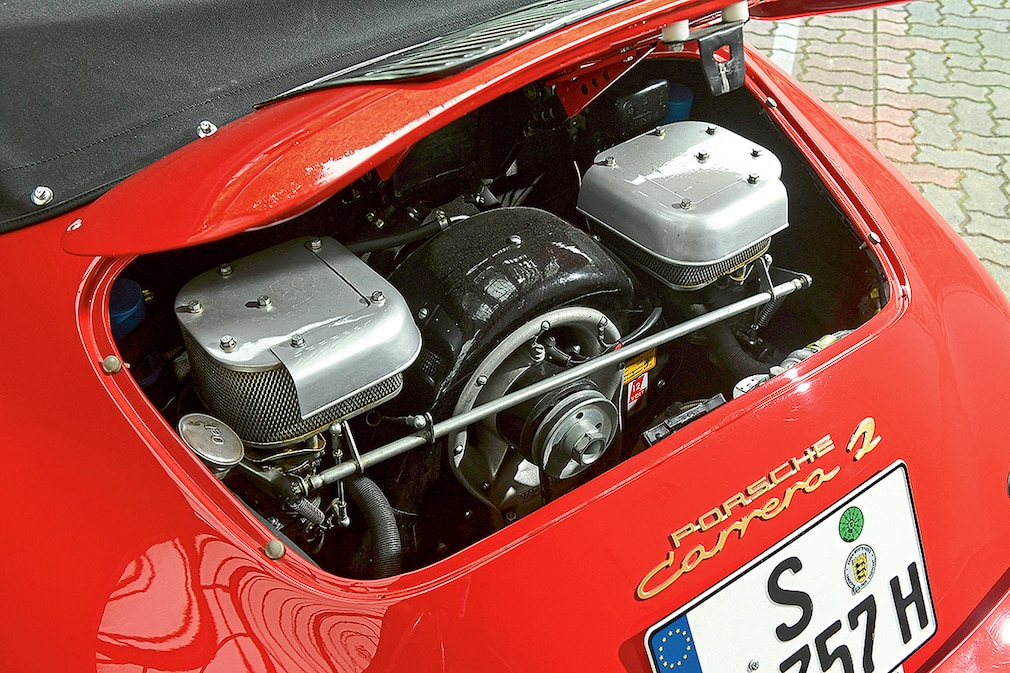 Porsche 356 B Carrera 2 Cabriolet Ausfahrt im Luxuscabrio AUTO BILD